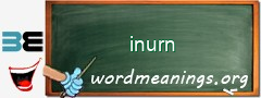 WordMeaning blackboard for inurn
